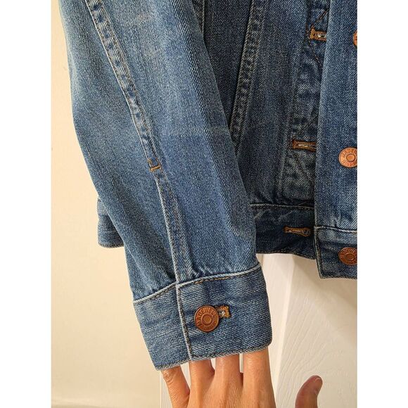 Madewell The Jean Jacket in Pinter Wash M $118 - Picture 4 of 11